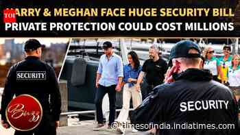 Prince Harry, Meghan Markle Face Million-Dollar Security Bill After UK Return