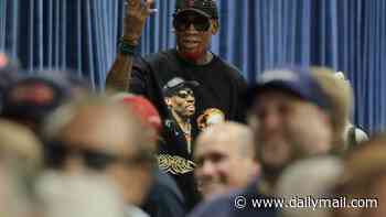Trump makes bizarre claim about Dennis Rodman and women's sports as he brags about getting 'transgender insanity' out of schools