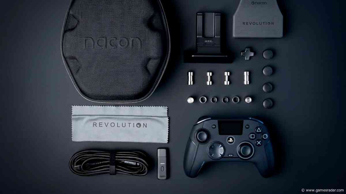 Nacon is launching the first-ever PS5 controller with an interactive screen and charging dock