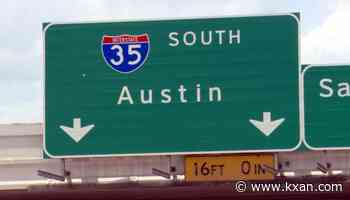 Multiple lanes closed after 18-wheeler hits I-35 bridge in downtown Austin