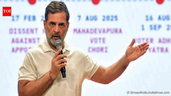 Rahul Gandhi demands CEC Gyanesh Kumar’s resignation as protests erupt in Delhi, Mumbai