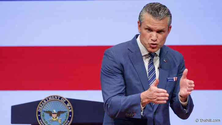 Wall Street Journal editorial board knocks Hegseth's 'weirdos' line in speech