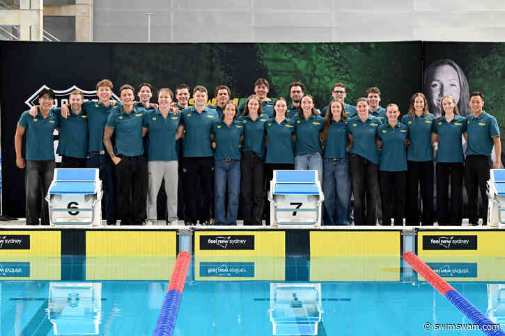 Swimming Australia Announces 24-Strong Roster For 2026 Short Course World Championships