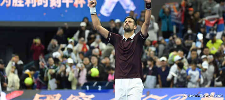 China Open: Novak preokrenuo i sačuvao savršen učinak