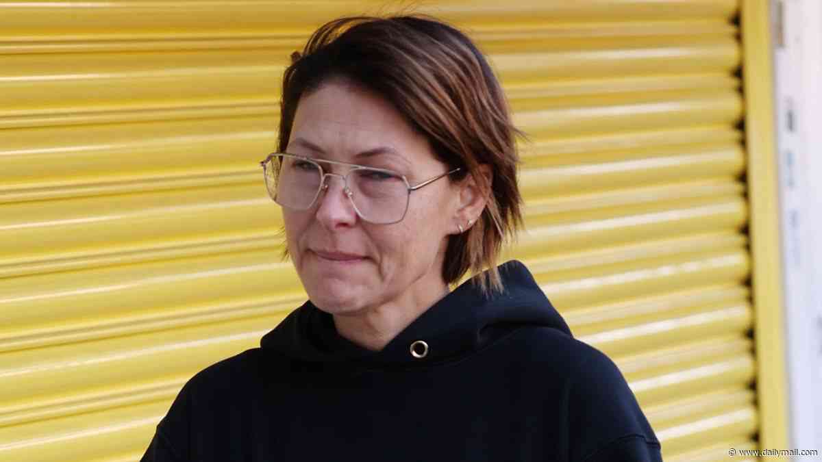 Emma Willis looks downcast as she steps out for coffee and a healthy snack after Strictly criticism over the new hosting trio