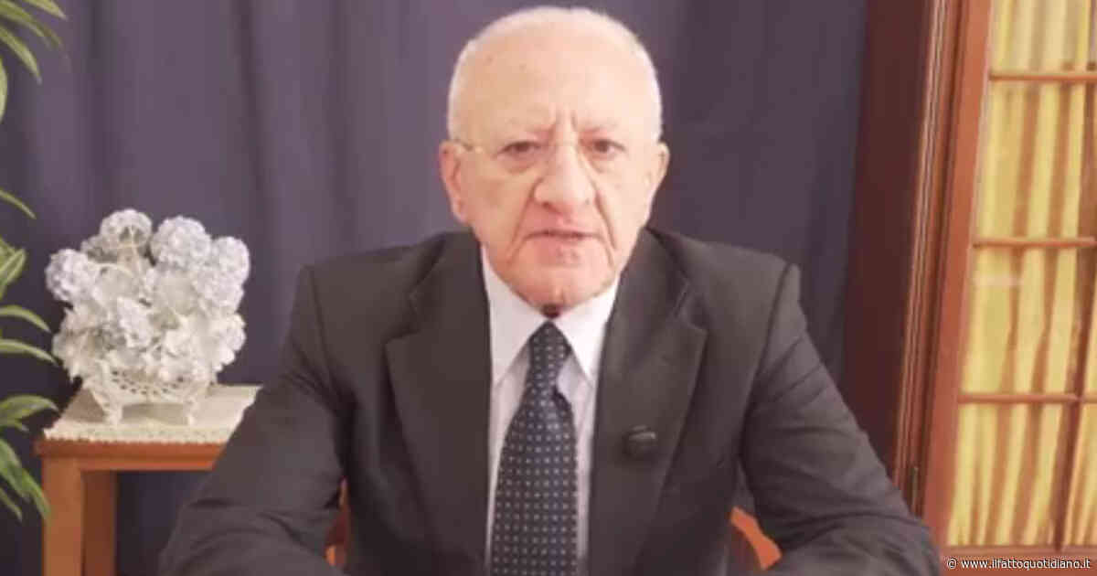 De Luca: “Ddl antisemitismo? Una grande idiozia”. Bordate al campo progressista e a Tajani: “Ha la rapidità di un bradipo”