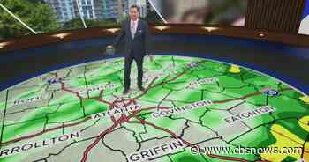Rain clouds about to make their mark across metro Atlanta