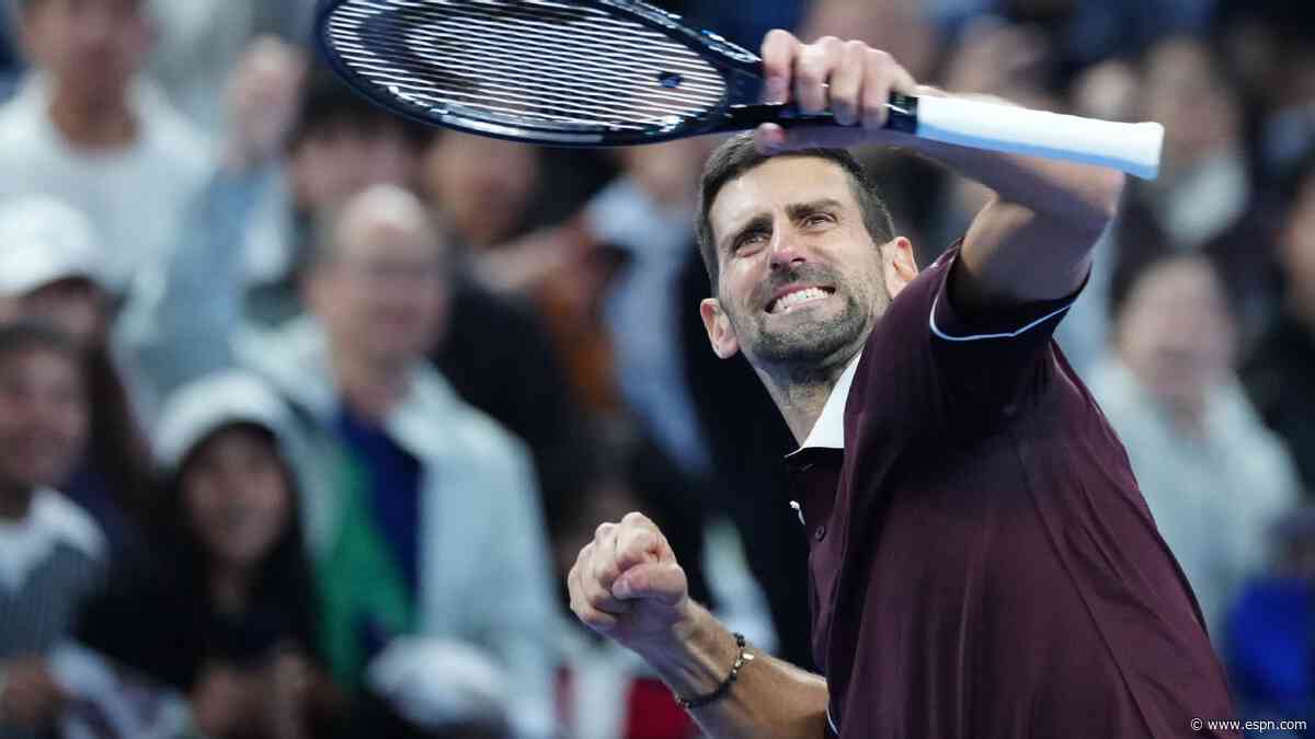 Djokovic rallies after medical timeout, improves to 31-0 at China Open