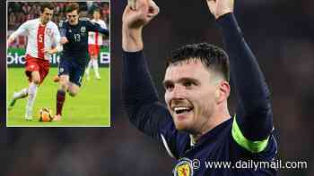 100 NOT OUT: Scotland skipper Andy Robertson set to become centurion in Skopje... but feat will feel hollow without a win to celebrate
