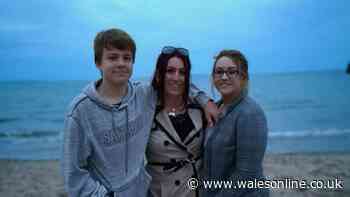 Family of woman murdered by husband address killer and tell him 'you are a coward'