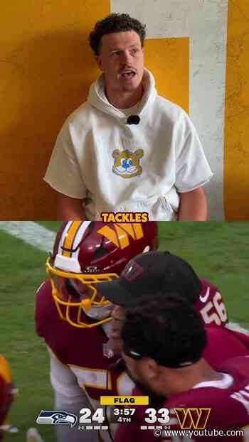 right place, right time #nfl #football #commanders #raisehail