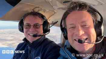 Jamie Oliver saves flight school that trained him
