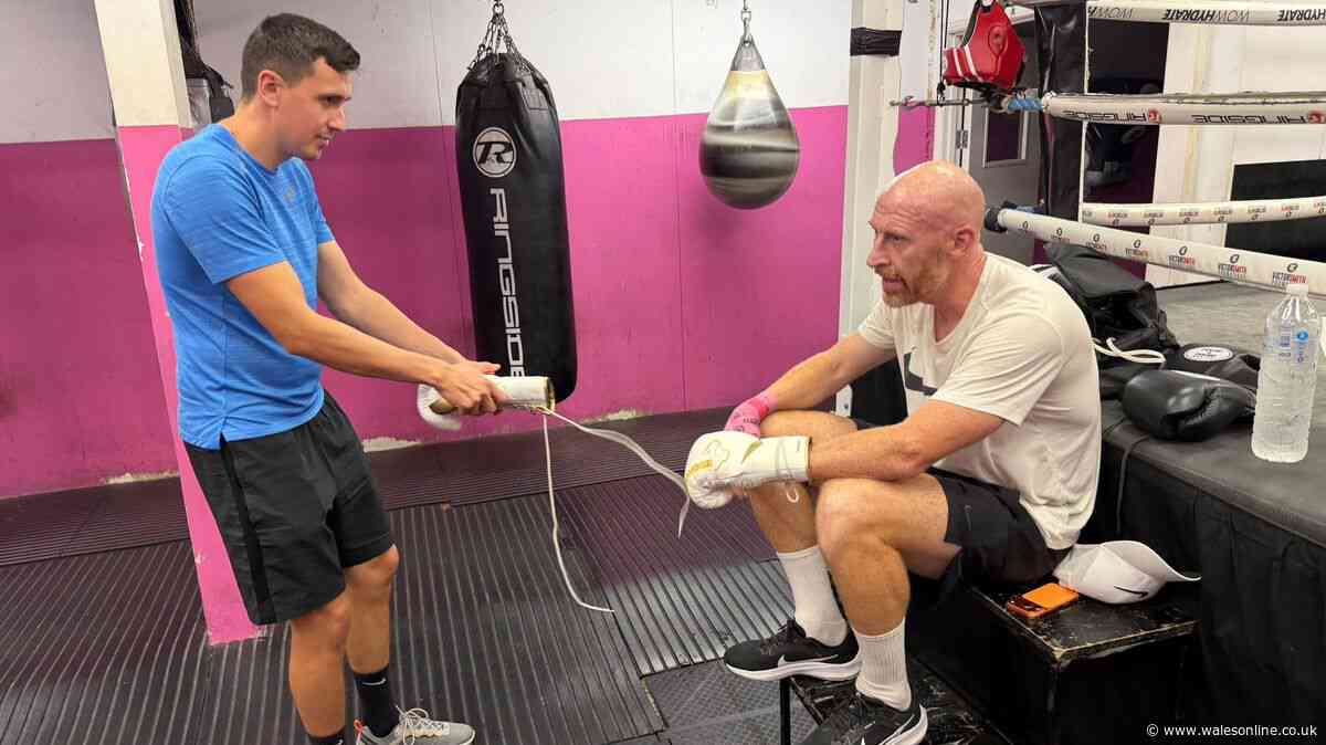 I'm the Wales footballer now fighting the UK's hardest man - I'll have a go at anyone
