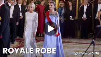 Königin Letizia beim Macron-Besuch: Dieser Look lässt Fans staunen