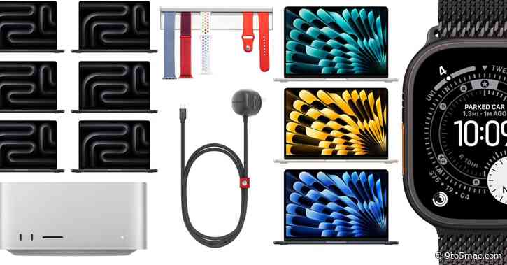 Deals: M5 MacBook Air, MacBook Pro $500 off, Mac Studio, accessories from $20 or less, more