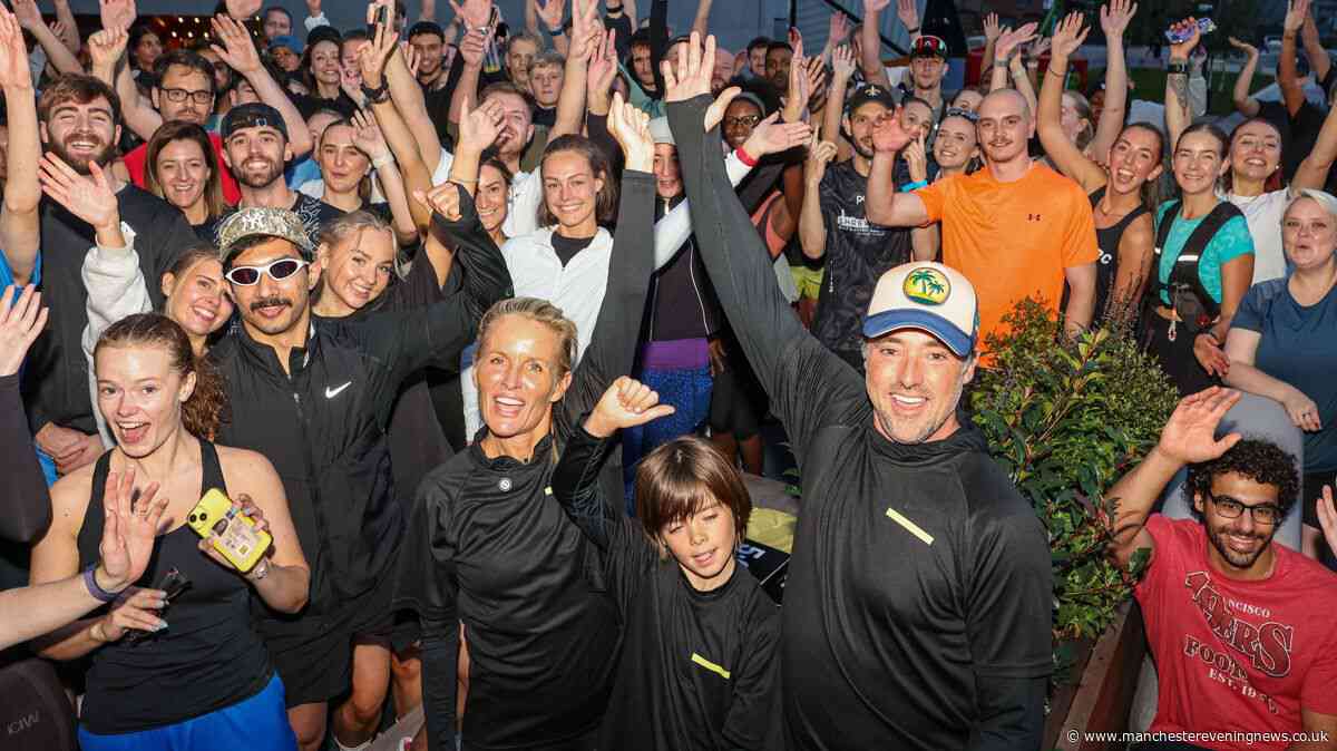 Davinia Taylor runs city centre 5k as she launches new business