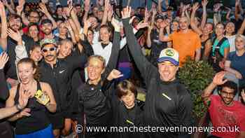 Davinia Taylor runs city centre 5k as she launches new business