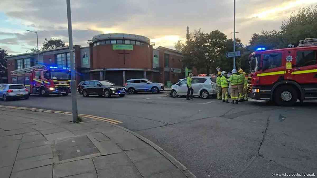 'Road rage' crash blocks major Wavertree junction