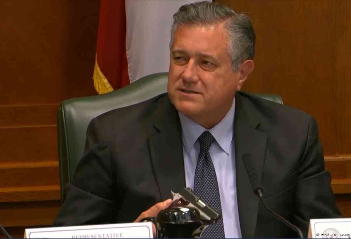 'What do you do? You carry this': Texas lawmaker flashes gun during hearing