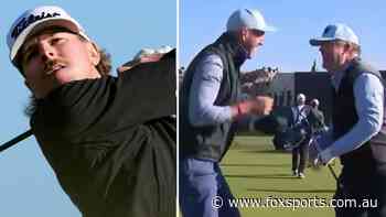 Morgan’s ‘worst tee shot’ goes viral as world No.788 Aussie takes shock lead – Wrap