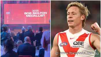 Emotional Heeney speech sparks ‘massive’ ovation as Swans make big award change