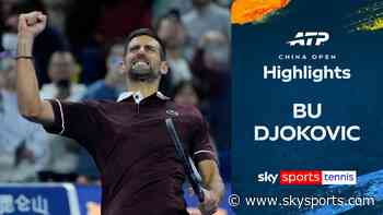 Djokovic overcomes Bu in thrilling match