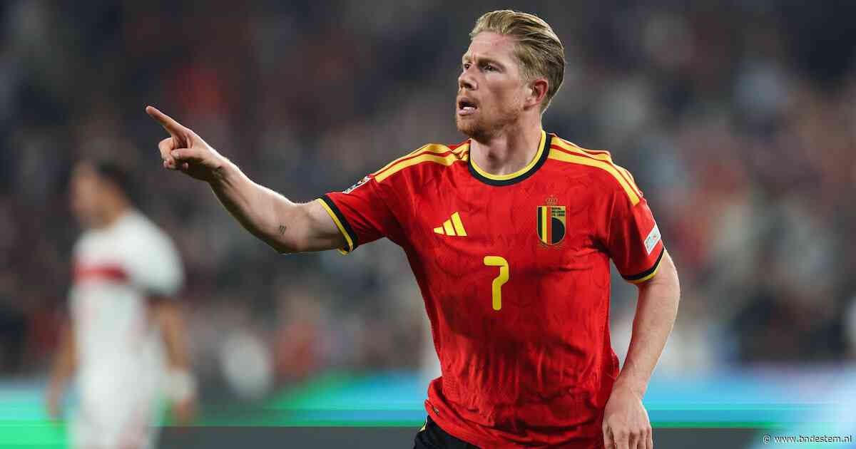 LIVE Nations League | Goede start voor Mark van Bommel tegen Turkije, Kevin De Bruyne schiet fraai raak