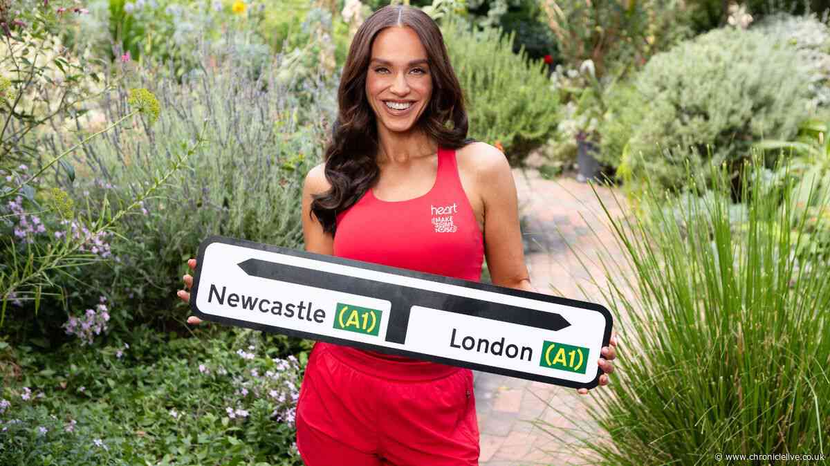 Vicky Pattison 'can't wait' for Newcastle return ahead of 'daunting' 250-mile challenge