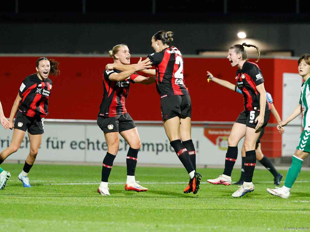 Leverkusen feiert Comeback-Sieg gegen Bremen