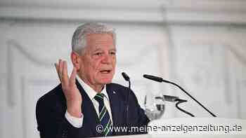 „Dann wäre er ein politischer Volltrottel“: Gauck positioniert sich in Merz-Debatte klar