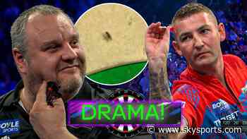 Aspinall's 112 checkout interrupted... by a fly!