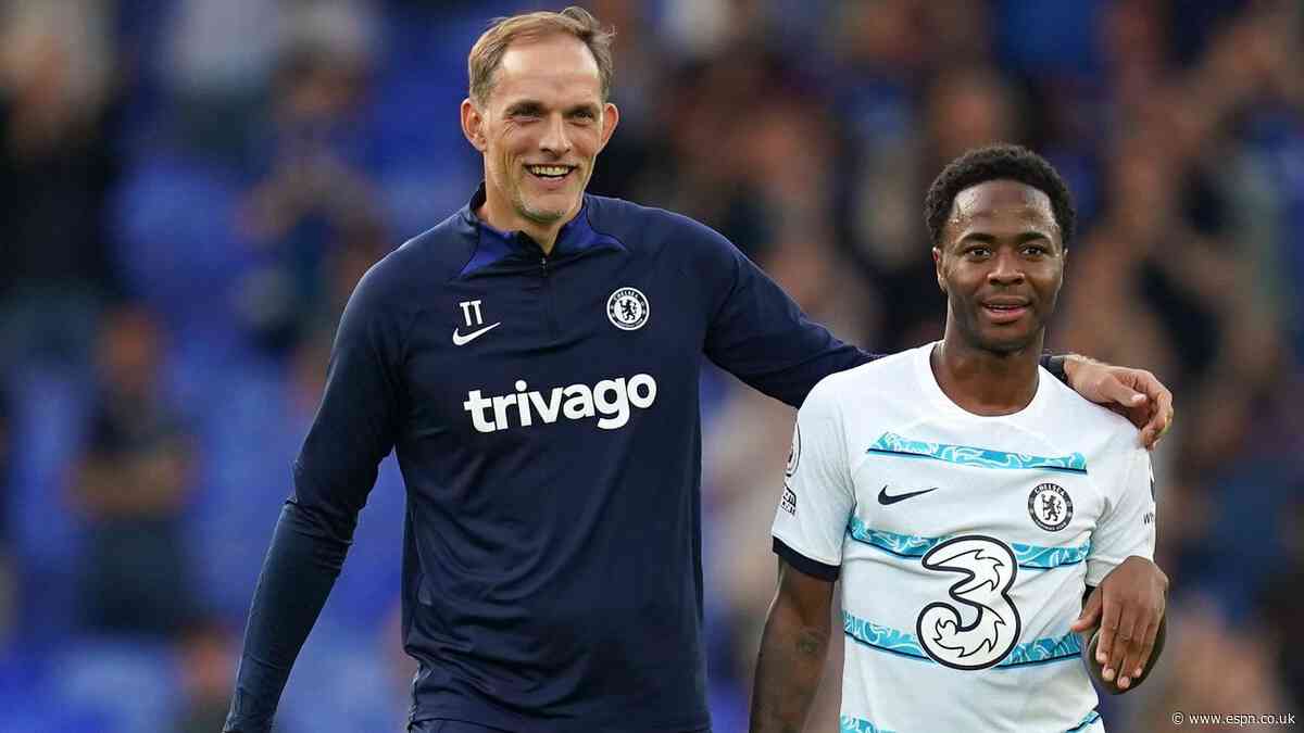 Tuchel: Sterling's struggles 'sad to see'