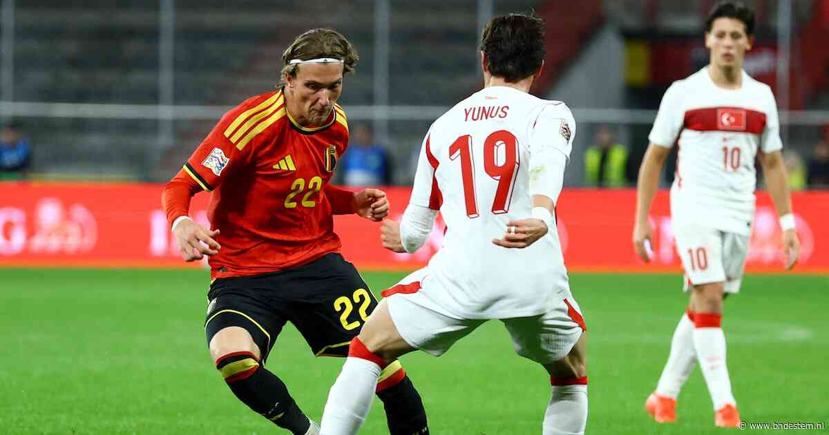 LIVE Nations League | België dankzij twee fraaie goals van Kevin De Bruyne op voorsprong tegen Turkije