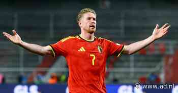 België dankzij twee fraaie goals van Kevin De Bruyne op voorsprong tegen Turkije
