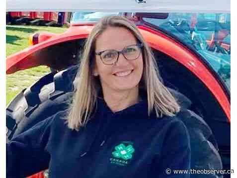 Lambton volunteer wins 4-H award
