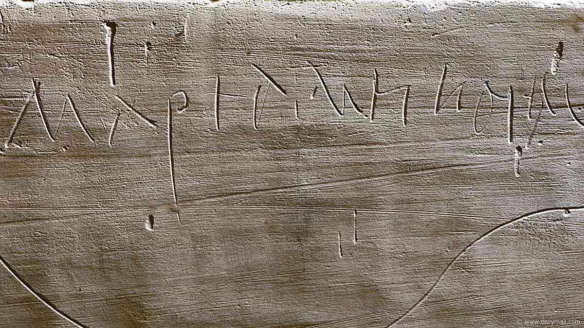 Inscription on ancient tomb chest sheds new light on man who helped carry Jesus' cross