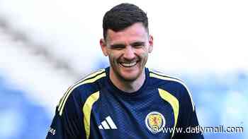 Scotland captain Andy Robertson is hailed as a shining light and inspiration as he prepares to win his 100th cap in North Macedonia