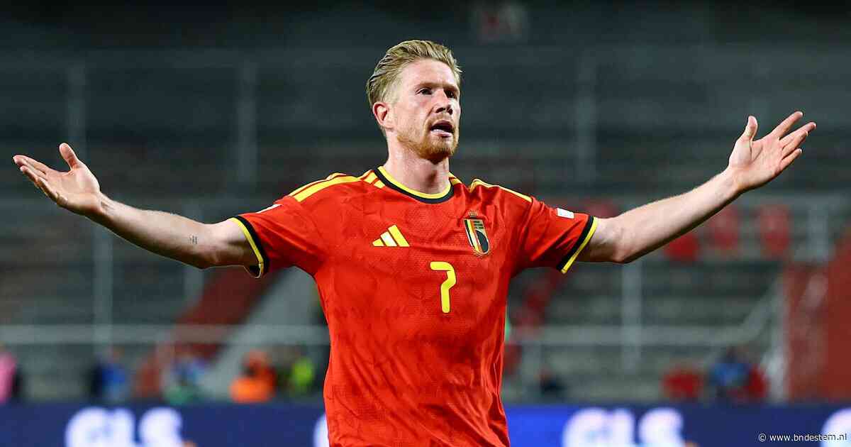 België van bondscoach Mark van Bommel boekt weer knappe zege, fraaie goals Kevin De Bruyne tegen Turkije