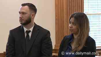Well-dressed parents appear in court charged with letting three-year-old son bring loaded gun to daycare