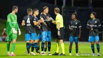 Heracles mist eerste kans op periodetitel in KKD na snelle rode kaart in Helmond