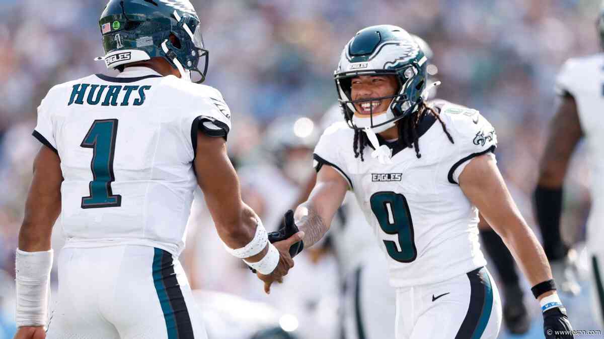 Buzz: How will absence of DeVonta Smith affect other Eagles?