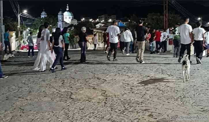 Aregue inicia festividades patronales con el tradicional “Rompimiento” en vísperas de la XX Marcha de la Fe