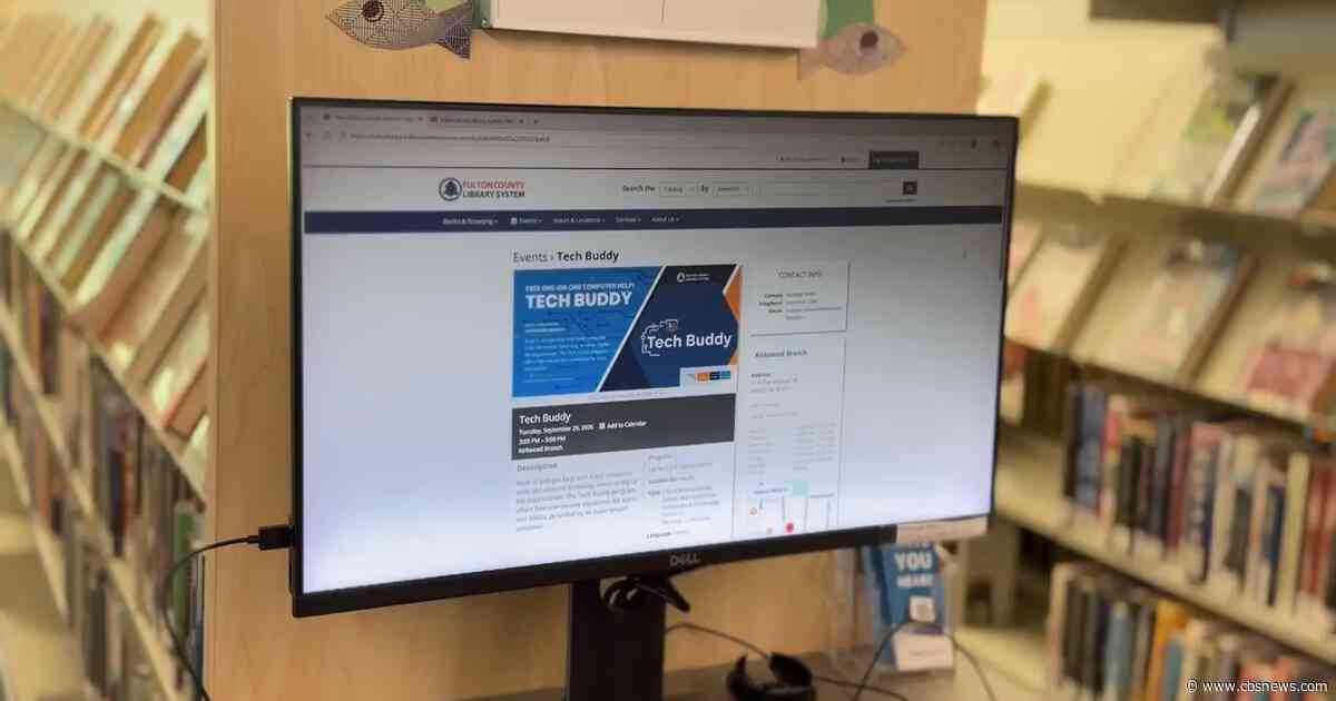 Library's Tech Budy program helps residents navigate digital world