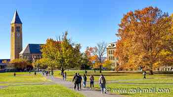Campus gossip that's 'talk of the town' at Cornell, as it's revealed one of the accused gang-rapist frat brothers is still at the university
