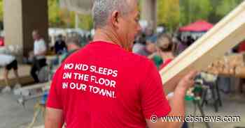Georgians build beds for kids in need