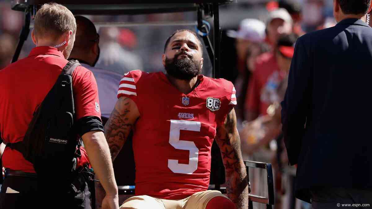 Niners WR Evans (rib) questionable, but aims to play: 'It's my job'