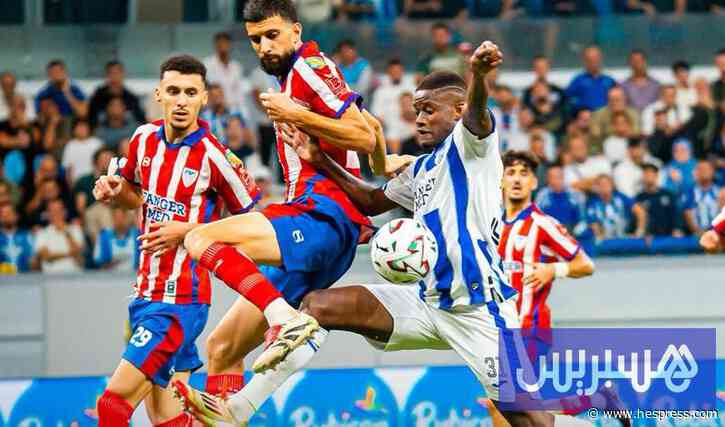 "ديربي الشمال" ينتهي بالتعادل الإيجابي