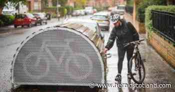 Secure cycle storage rollout continues across Glasgow with 80 new shelters