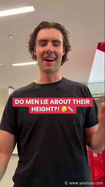 Do men lie about their height?! 😂📏 #chicagobulls #nba #funny