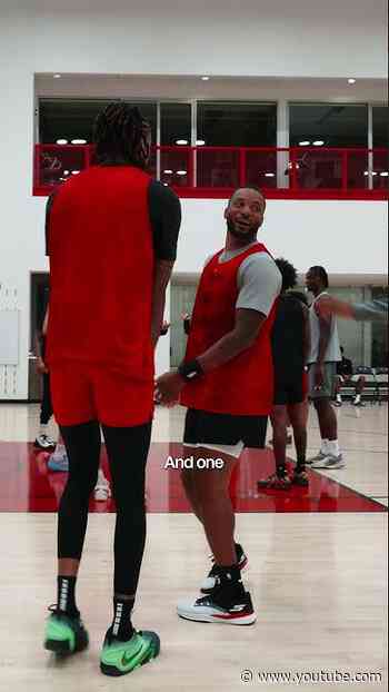 A lil friendly trash talk between the vets 😂 #chicagobulls #nba #basketball